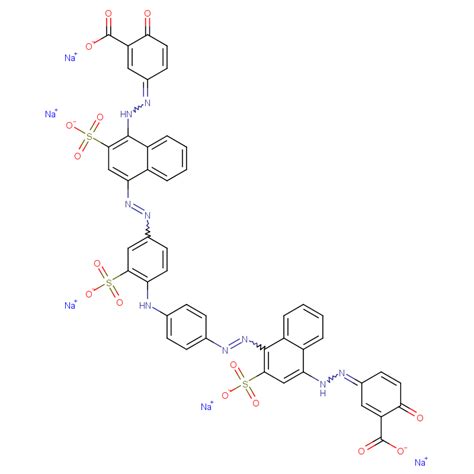 Cuprate Chloro Trisulfo Naphthalenyl Amino