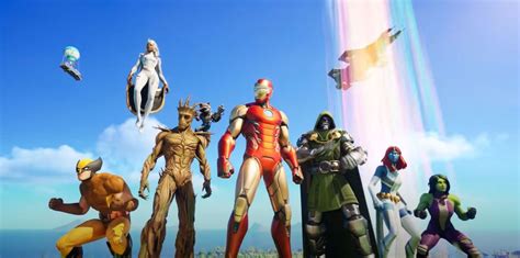 fortnite season 4 trailer shows off Marvel heroes | PC Gamer