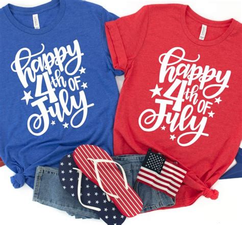 4th Of July Tshirt July 4th Shirt American Flag Tee Fourth Etsy