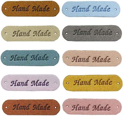 Juland St Ck Handmade Kunst Leder Labels Etiketten Tags Pu Kleidung