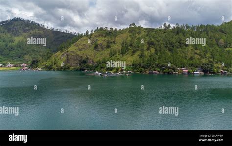 Aerial view of Lake Laut Tawar, Aceh, Indonesia Stock Photo - Alamy