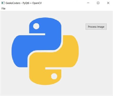 How To Integrate PyQt6 With OpenCV Geekscoders