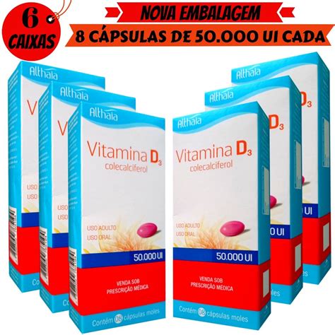 Vitamina D Ui Caixas C Ps Moles Cada Althaia