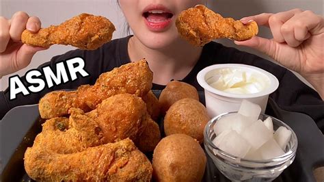 Asmr Mukbang 뿌링클치킨 먹방🍗 닭다리가 작아졌나 뿌링클스틱 먹방 Bhc 뿌링클먹방asmr