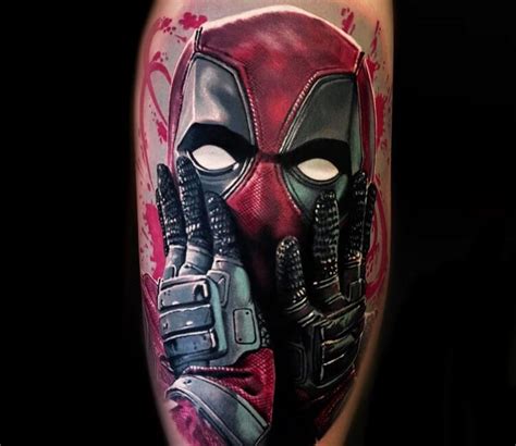 Deadpool tattoo by Peter Hlavacka | Post 27563