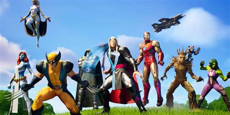 Fortnite Chapter 2 Season 4 Battle Pass Is Filled With Marvel Icons