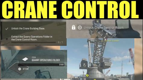 How To Unlock The Crane Building Base Extract The Quarry Operations