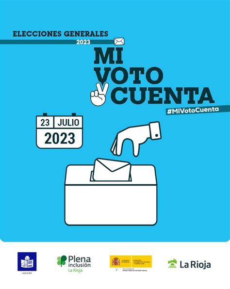 Publicaciones Plena inclusión La Rioja Mi voto cuenta Elecciones