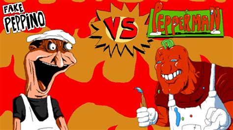 Pizza Tower Fake Peppino V S Pepperman Playable Fake Peppino MOD