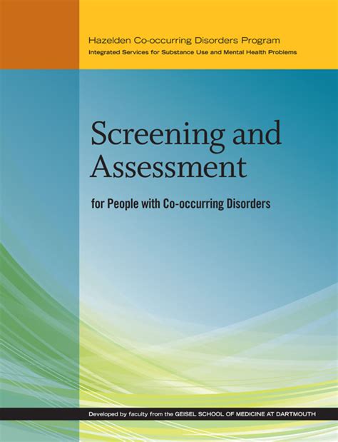 Hazelden Store Screening And Assessment For People With Co Occurring Disorders