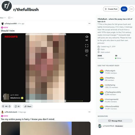 Reddit TheFullBush 63 Hairy Pussy Porn Sites Like R Thefullbush