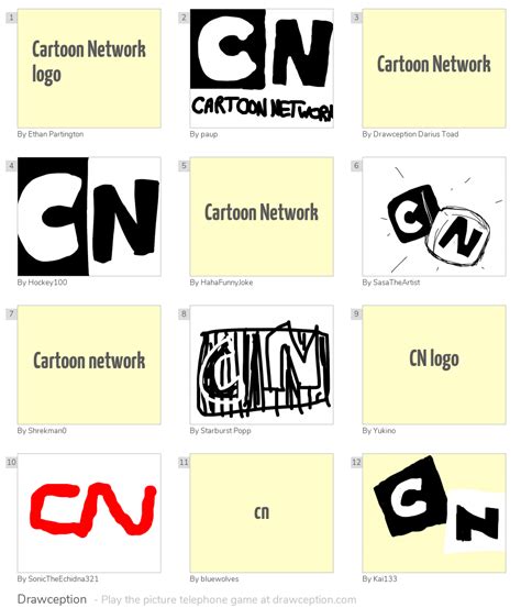 Cartoon Network Logo Variants