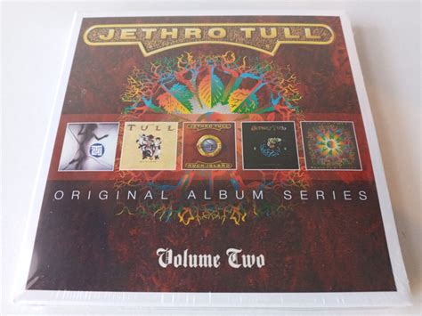 JETHRO TULL Original Album Series Vol 2 5 CD SET NEW AND SEALED