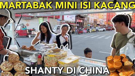 JUAL MARTABAK MINI ISI KACANG KHAS INDONESIA PAKAI FOOD TRUCK DI CHINA