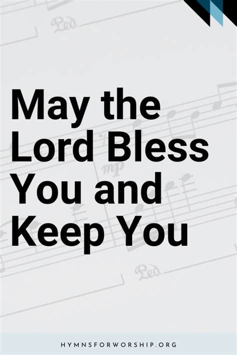 SDAH 675: May the Lord Bless You and Keep You – Hymns for Worship