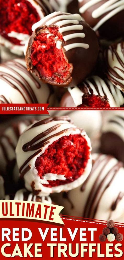 Red Velvet Cake Truffles Christmas Desserts Easy Cake Truffles