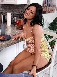Hot Brunette Mona Azari Spreads Her Pussy Lips For A Big Dick Photos Alex Legend MILF Fox