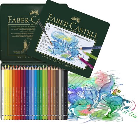 Faber-Castell Albrecht Durer Watercolour Pencil Set – Art Supplies ...