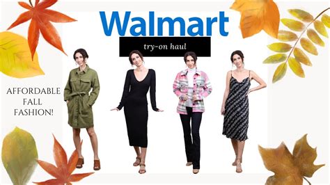 Huge Walmart Try On Haul Fall And Winter Fashion Try On Lots Of