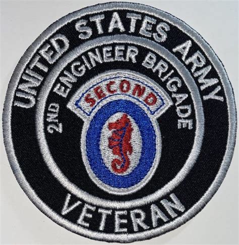 Us Army Nd Engineer Brigade Veteran Patch Decal Patch Co