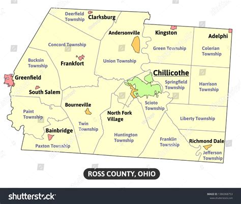 Map Of Highland County Ohio - Palm Beach Map