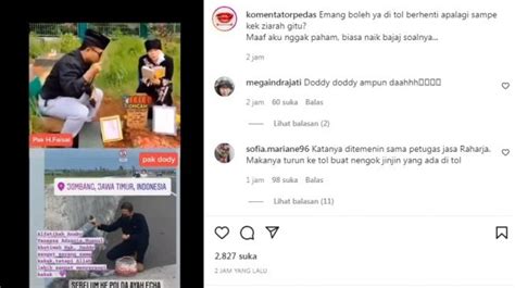 Berdoa Di Lokasi Kecelakaan Vanessa Angel Doddy Sudrajat Dikritik