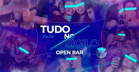 Tudo No Sigilo Open Bar Em Porto Alegre Sympla