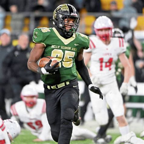 Electrifying Quinton Martin Sparks Belle Vernon To Wpial Class 3a Title