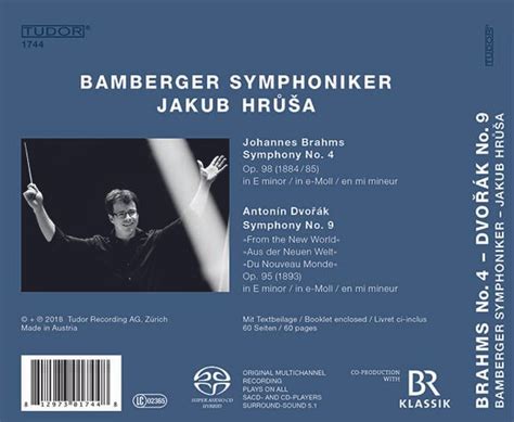 Bamberger Symphoniker Brahms Dvorak Vol Super Audio Cds Jpc