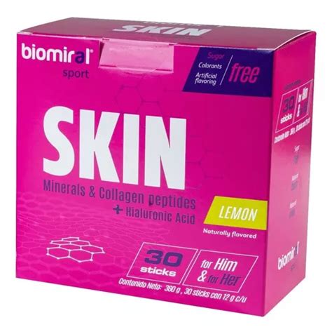 Biomiral Vitaminas Y Minerales Péptidos Colágeno 30 Sticks Envío Gratis