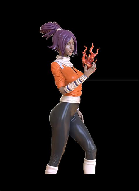 Yoruichi Shihouin Bleach EThing Fan Art 3D Prints