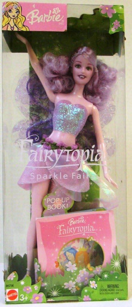 Amazon co jp Barbie Fairytopia Lavender Sparkle Fairy Barbie Doll おもちゃ