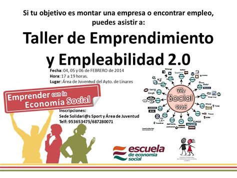 Organizan Un Taller De Emprendimiento Y Empleabilidad Linares