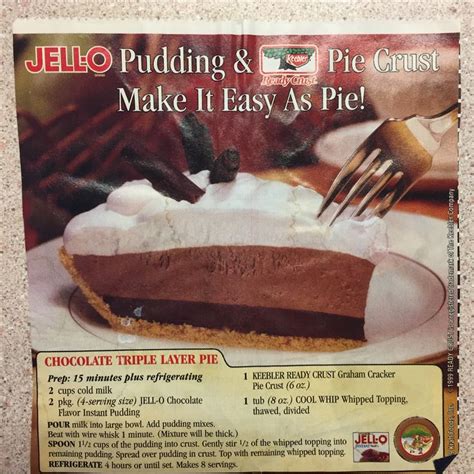How Much Milk For Jello Pudding Pie 34 Oz At Antonio Fore Blog