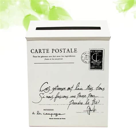 BOÎTE AUX LETTRES Suspendue Organisateur De Courrier Ancien