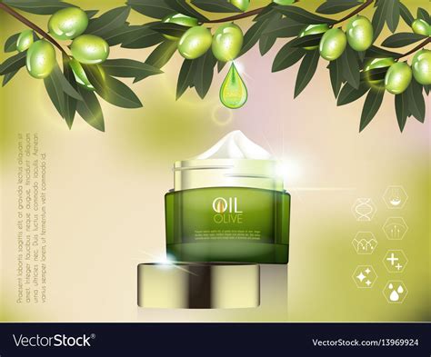 Cream Jar Skin Care Product Package Royalty Free Vector