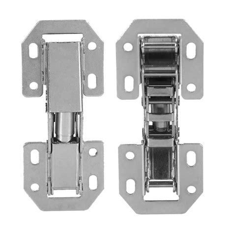 Pcs No Drilling Hole Cabinet Hinge Degree Inch Bridge Shaped