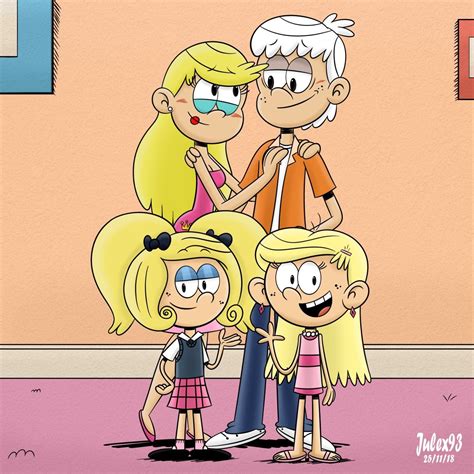 Lola Loud Lincoln Loud Leia Loud Londey Loud The Loud House Fanart Lola Loud Loud House