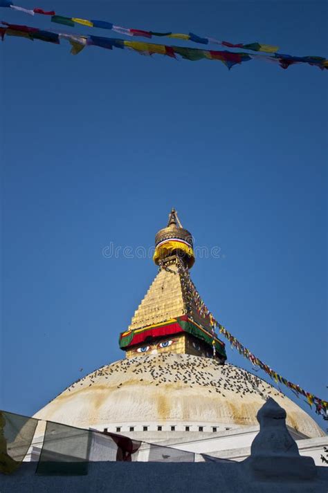great stupa stock photo image  pilgrim famous