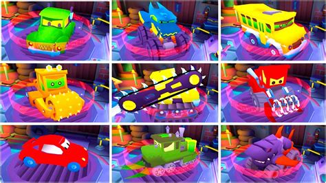 11 новых машин в Car Eats Car 3D! Обзор доработанных хищных тачек из ...