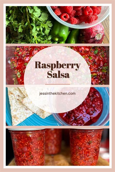 Raspberry Salsa Jess In The Kitchen Recipe Raspberry Salsa Recipe