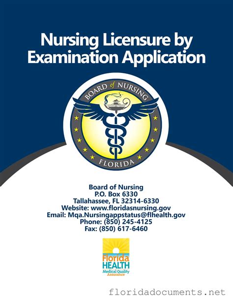 Fill Out Your Florida Board Nursing Application Form Online Florida