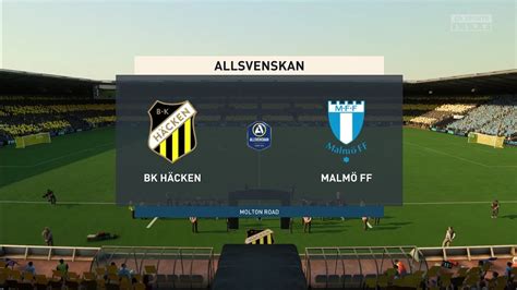 FIFA 23 BK Häcken vs Malmö FF Allsvenskan 23 10 22 Gameplay