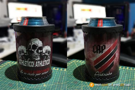 Porta latas Athlético Paranaense Elo7 Produtos Especiais