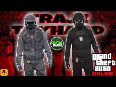 Gta Online Trajes Black E Cinza Insano Tryhard Pra Guerra Feito