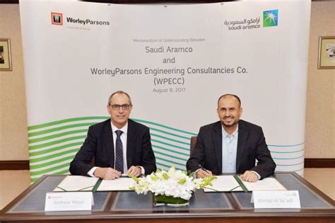 Worley on LinkedIn: WorleyParsons Signs Agreement with Saudi Aramco to ...