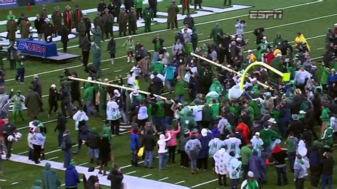 Marshall Football Cusa Championship Trophy Presentation 2014 Youtube