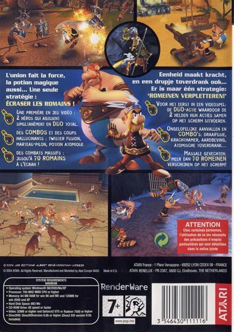 Asterix And Obelix Kick Buttix Box Cover Art Mobygames