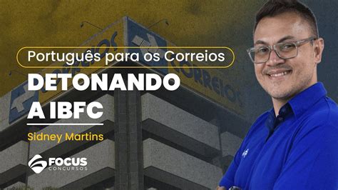 Português para os Correios Detonando a IBFC Focus Concursos YouTube