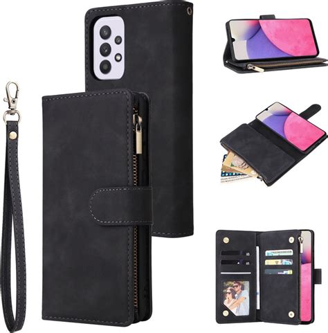 Bookcover Wallet Etui Geschikt Voor Samsung Galaxy A G Zwart Bol